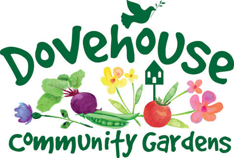 Dovehouse Community Gardens logo link
