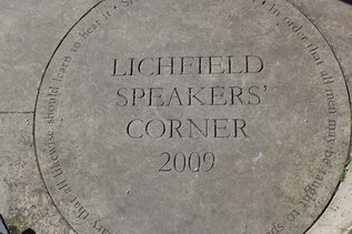 Lichfield Speakers Corner logo link